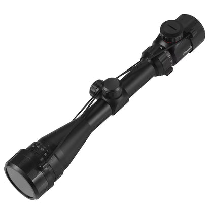 4-16X40 AOEG Rifle Scopes Red and Green Illuminated Hunting Scopes Tactical Optical Scope Riflescopes Airsoft Sight