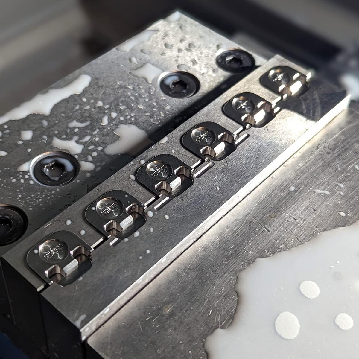 Brass CNC Slide Back Plate for Glock Gen 1-5 Compatible 3D Engraved Milspin