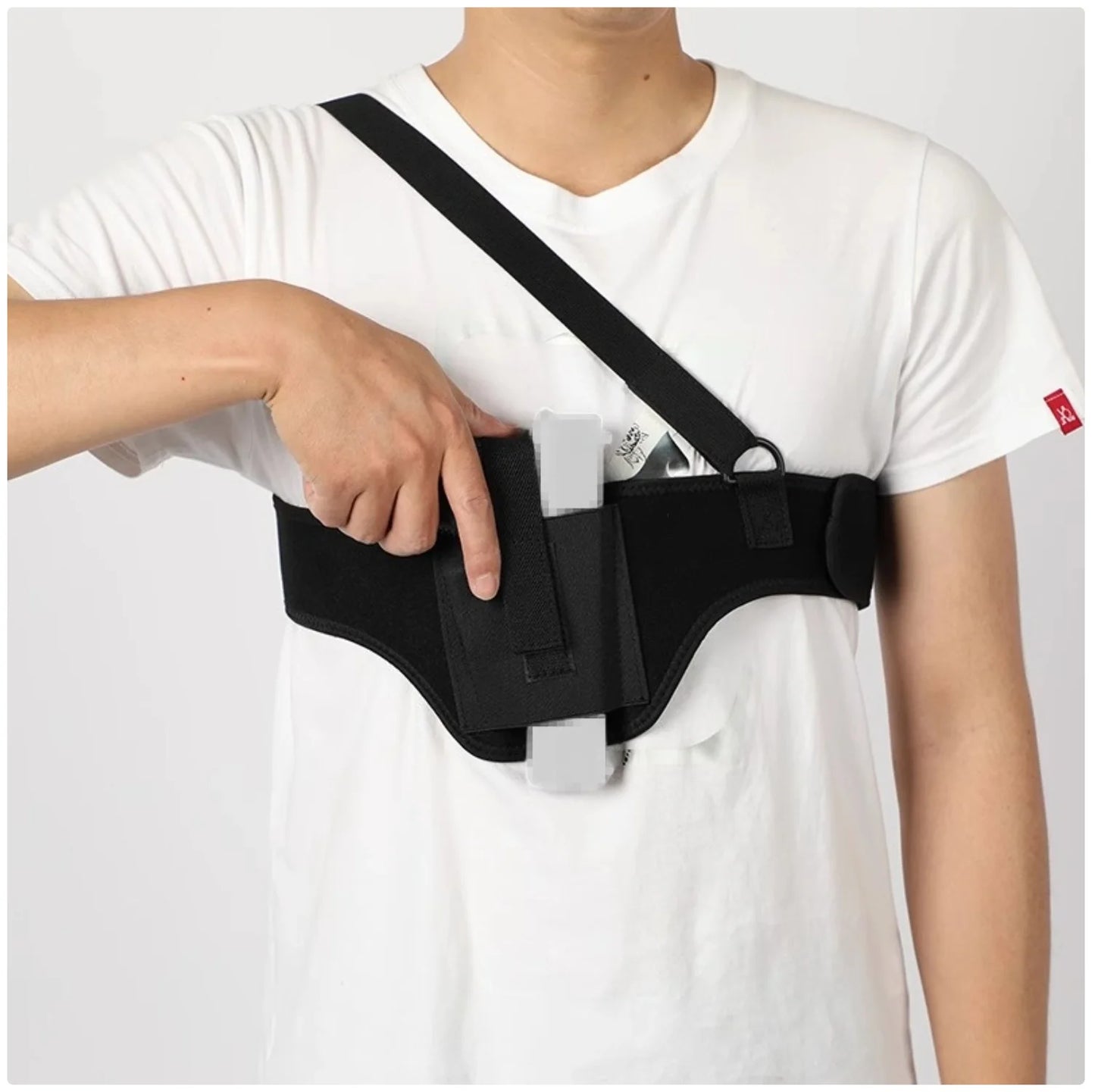 Tactical Shoulder Gun Holster - Adjustable Neoprene Pistol Holster for Concealed Carry